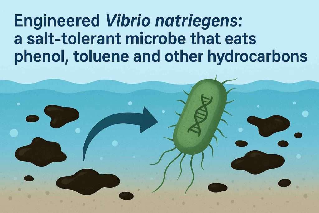 Engineered Vibrio natriegens