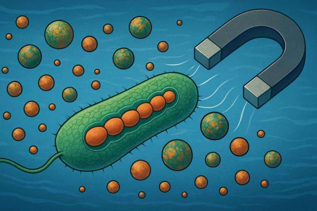 Harnessing Bacterial Magnetosomes for Eco-Friendly Wastewater Cleanup