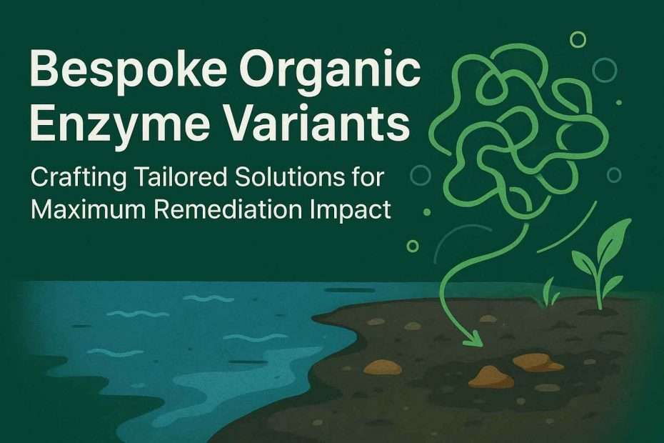 Bespoke Organic Enzyme Variants