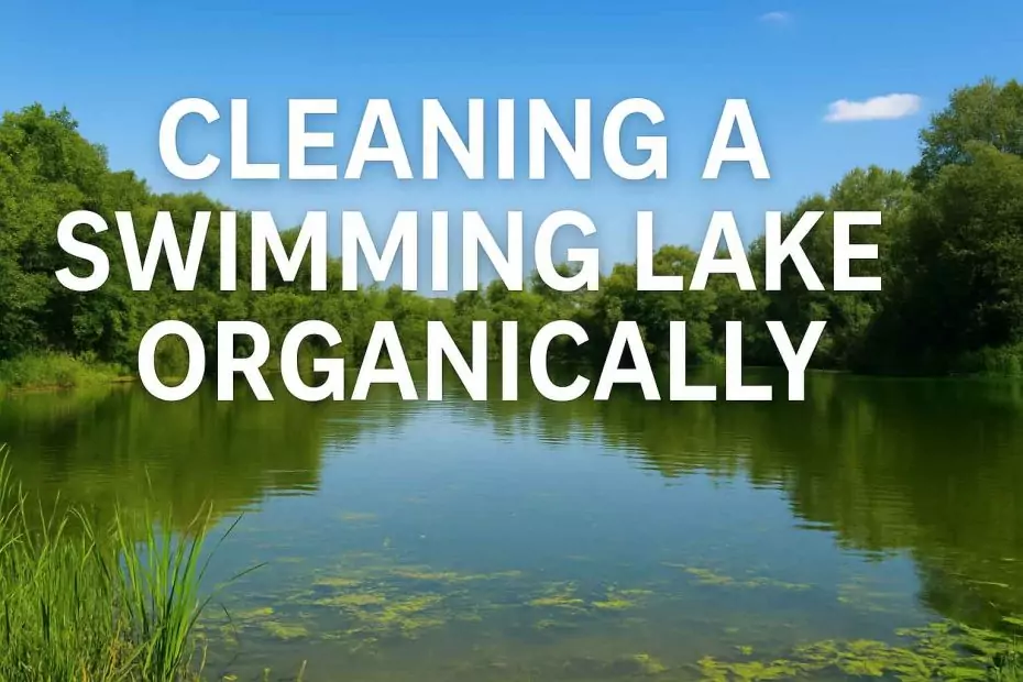 Cleaning a Swimming Lake Organically