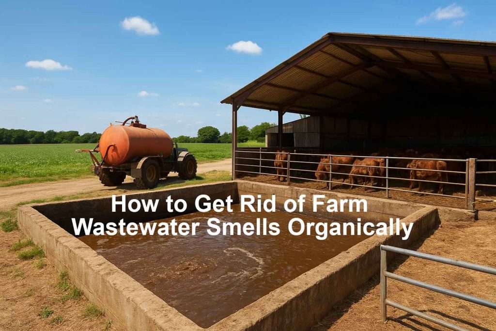 How to Get Rid of Farm Wastewater Smells Organically