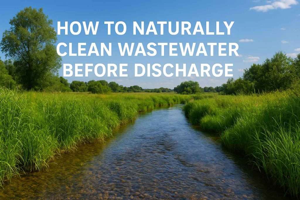 How to Naturally Clean Wastewater Before Discharge