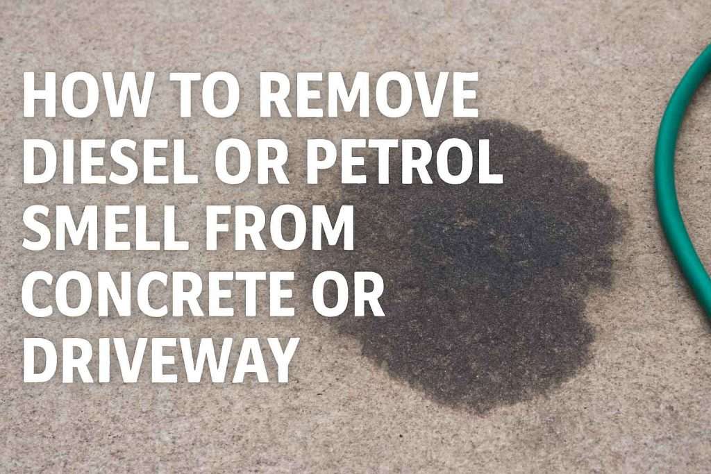 How to Remove Diesel or Petrol Smell from Concrete or Driveway
