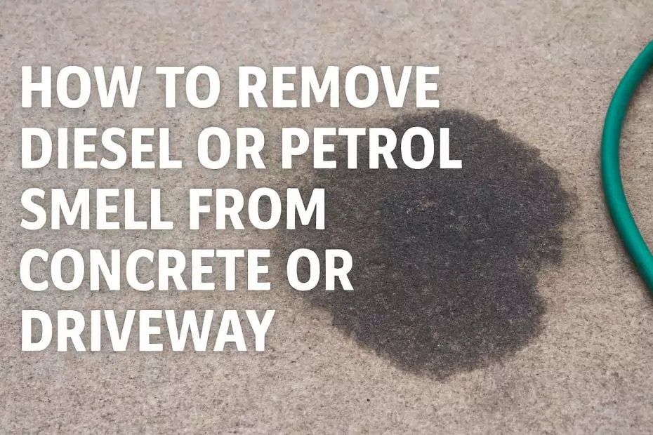 How to Remove Diesel or Petrol Smell from Concrete or Driveway