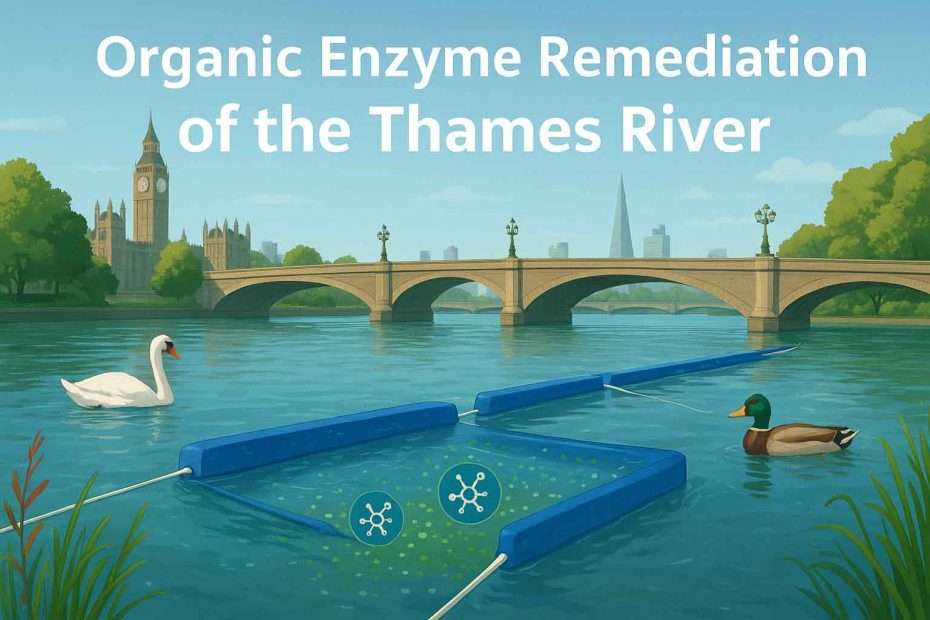 Organic Enzyme Remediation of the Thames River