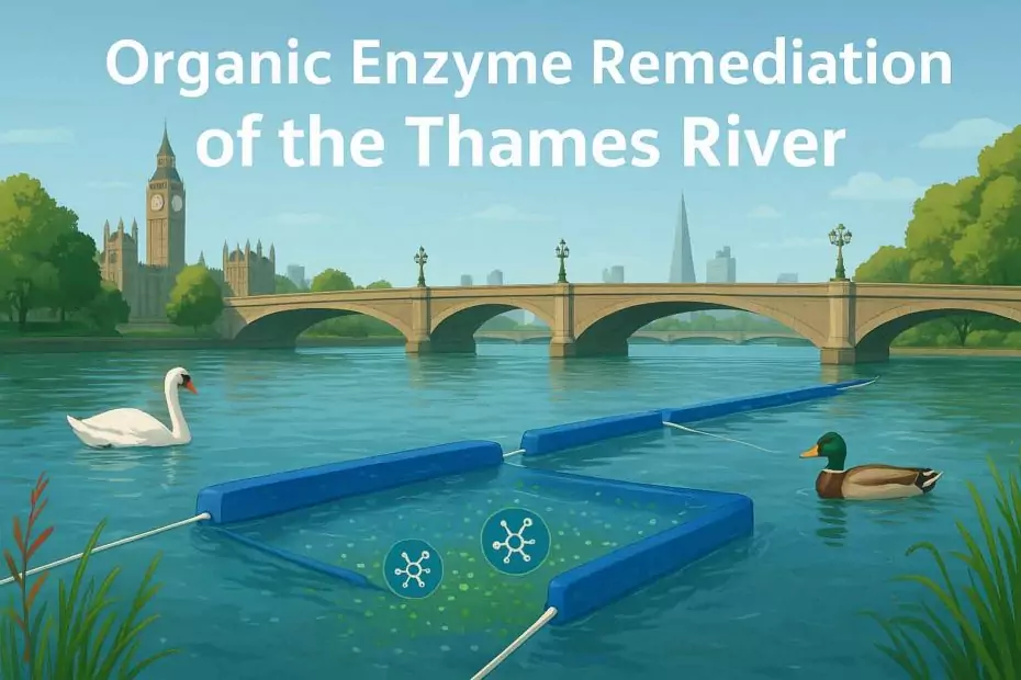 Organic Enzyme Remediation of the Thames River 1 Organic Enzyme Remediation of the Thames River