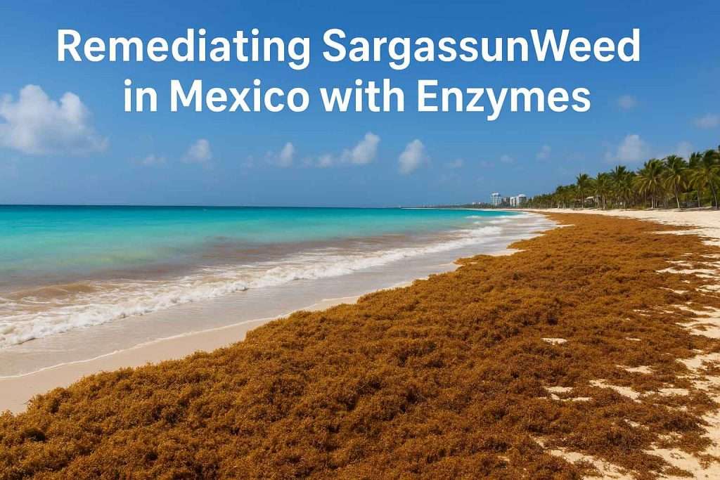 Remediating Sargassum Weed in Mexico with Enzymes