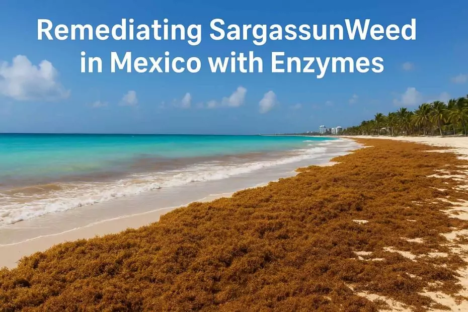 Remediating Sargassum Weed in Mexico with Enzymes 1 Remediating Sargassum Weed in Mexico with Enzymes