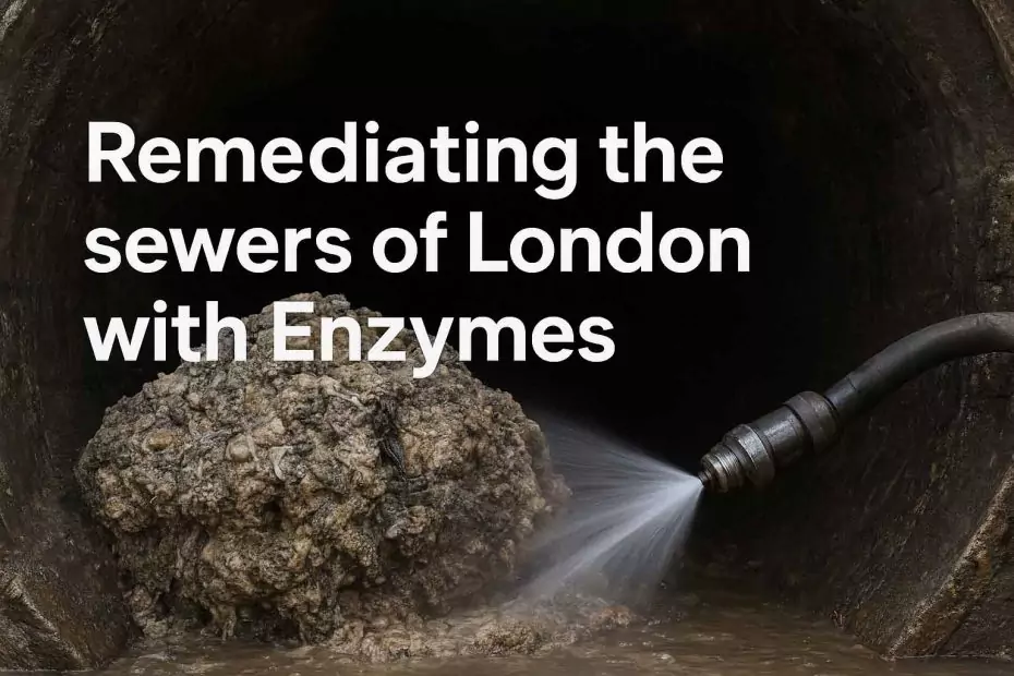 Remediating the Sewers of London with Enzymes