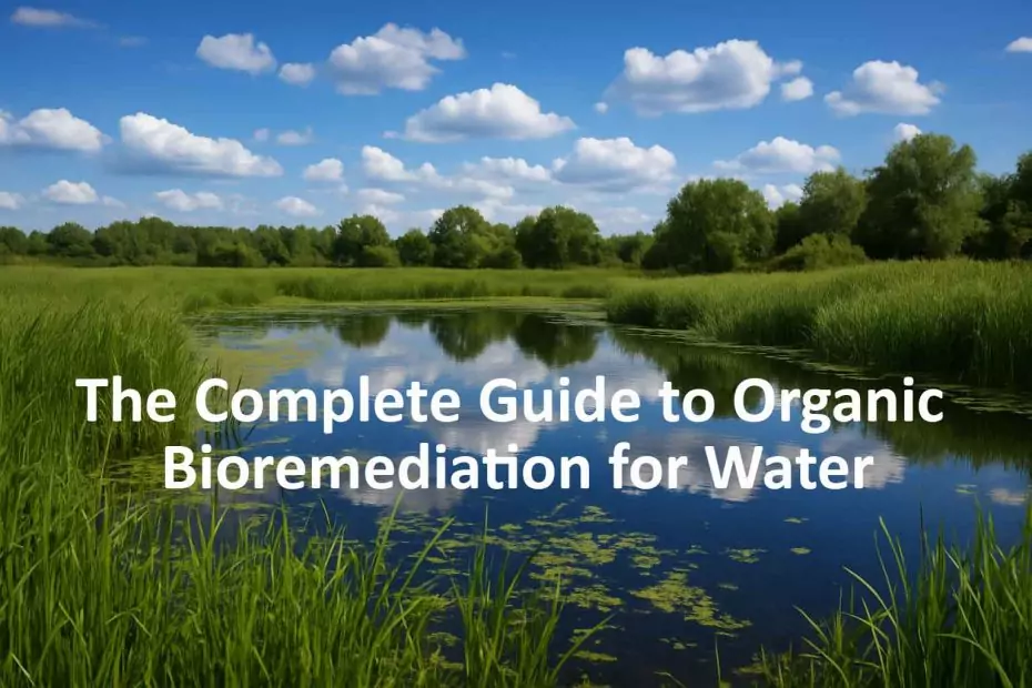The Complete Guide to Organic Bioremediation for Water