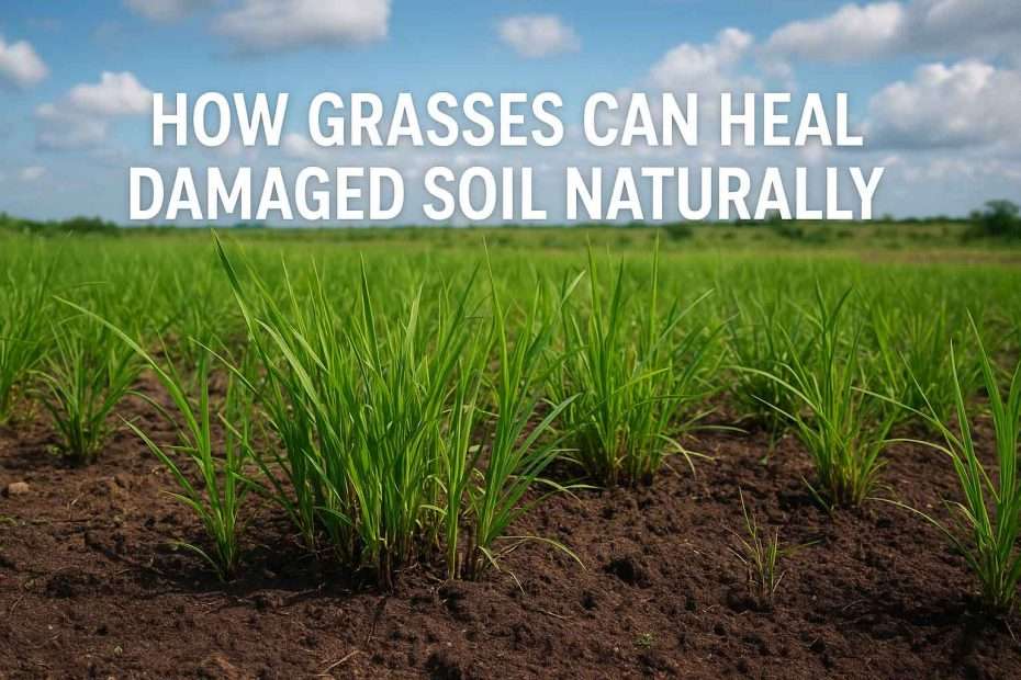 How Grasses Can Heal Damaged Soil Naturally
