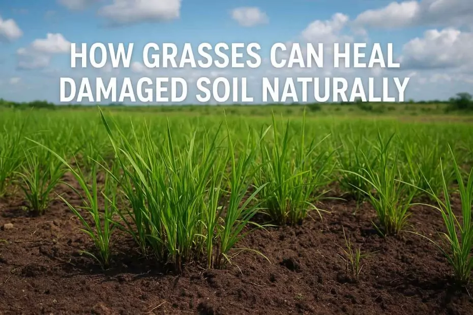 How Grasses Can Heal Damaged Soil Naturally