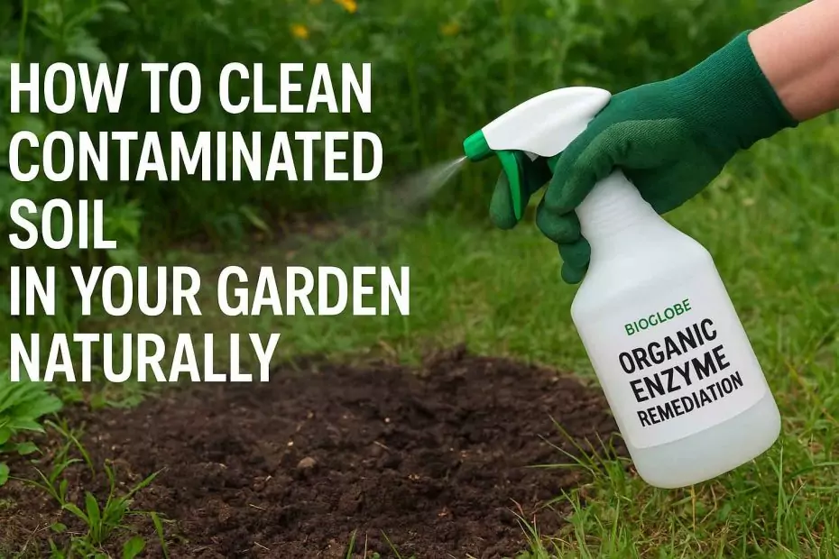 How to Clean Contaminated Soil in Your Garden Naturally