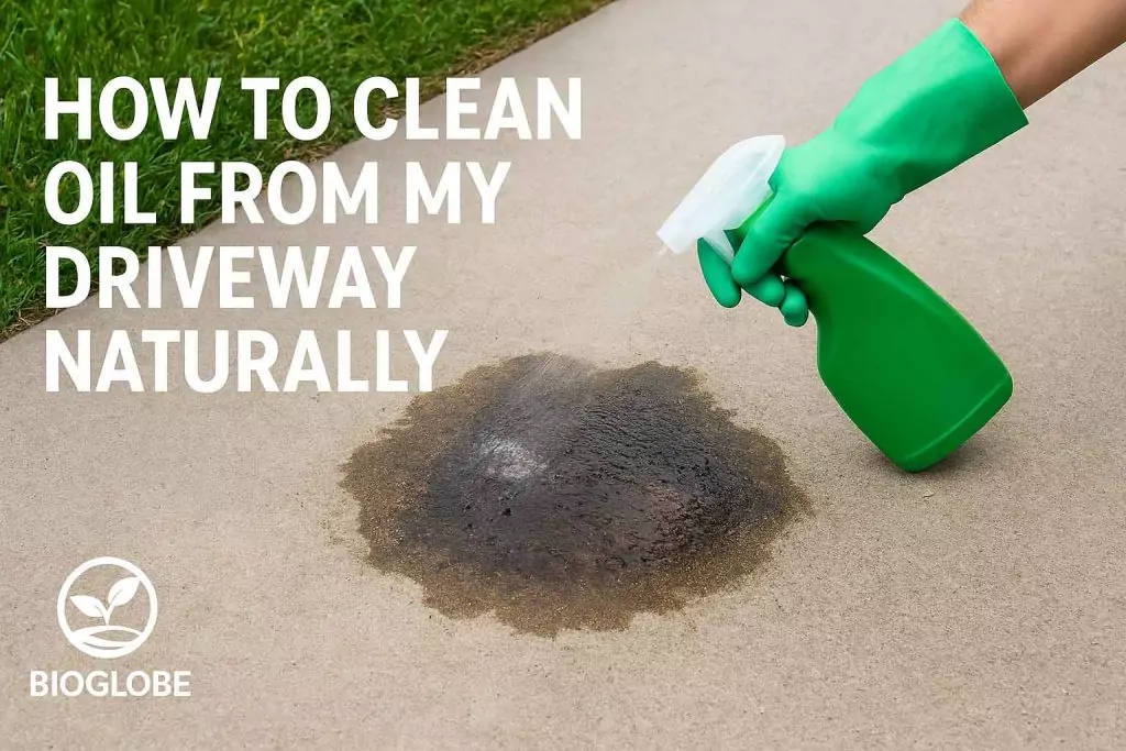 How to Clean Oil from My Driveway Naturally