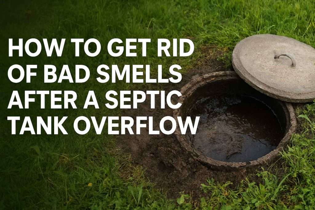 How to Get Rid of Bad Smells After a Septic Tank Overflow