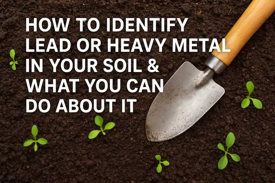 How to Identify Lead or Heavy Metal in Your Soil & What You Can Do About It