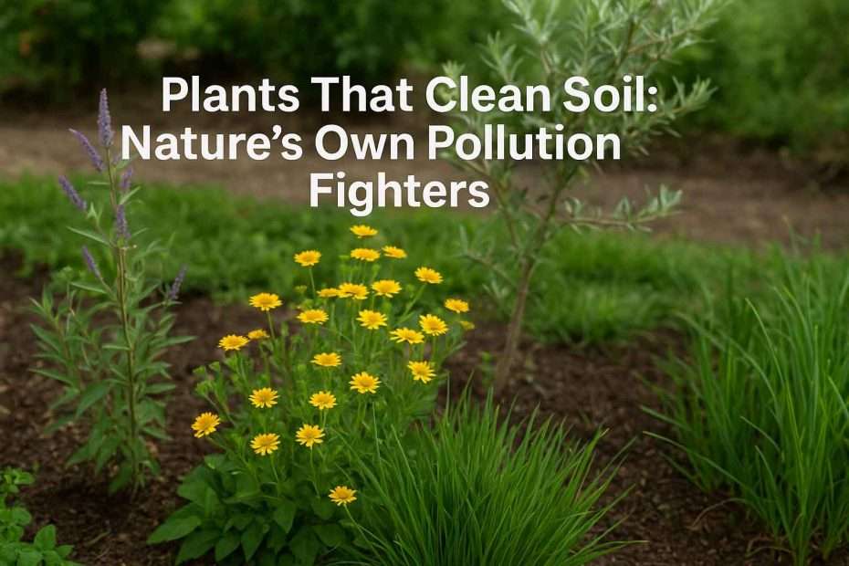 Plants That Clean Soil: Nature’s Own Pollution Fighters 1 Plants That Clean Soil: Nature’s Own Pollution Fighters