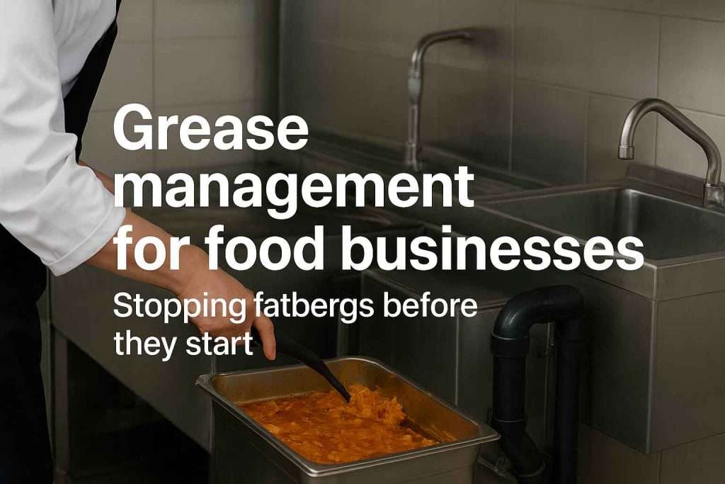 Grease Management for Food Businesses