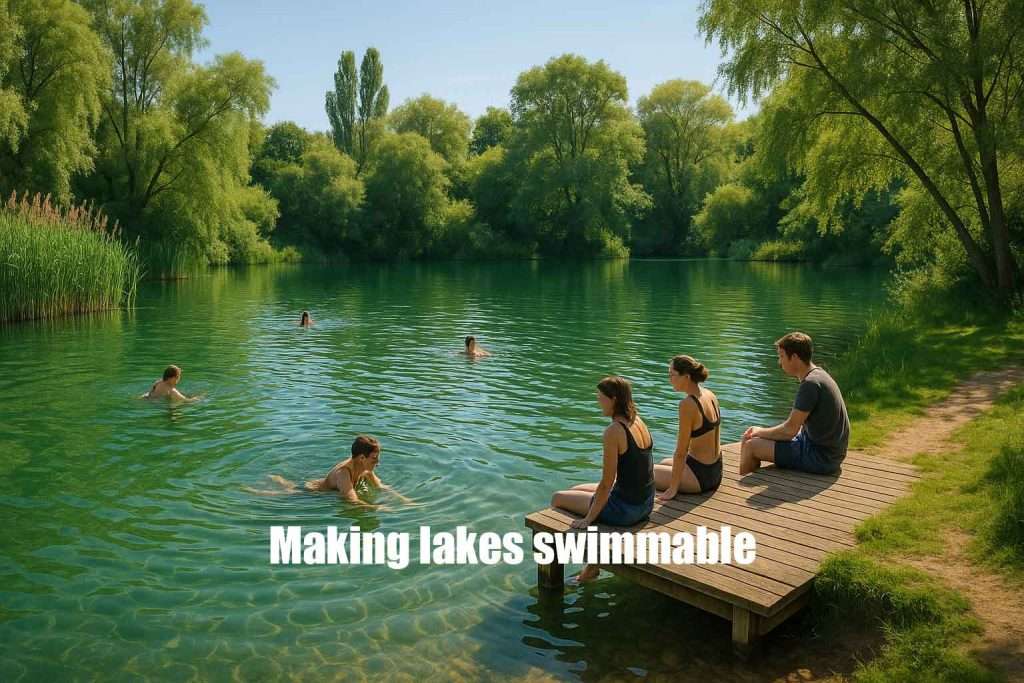 Making lakes swimmable