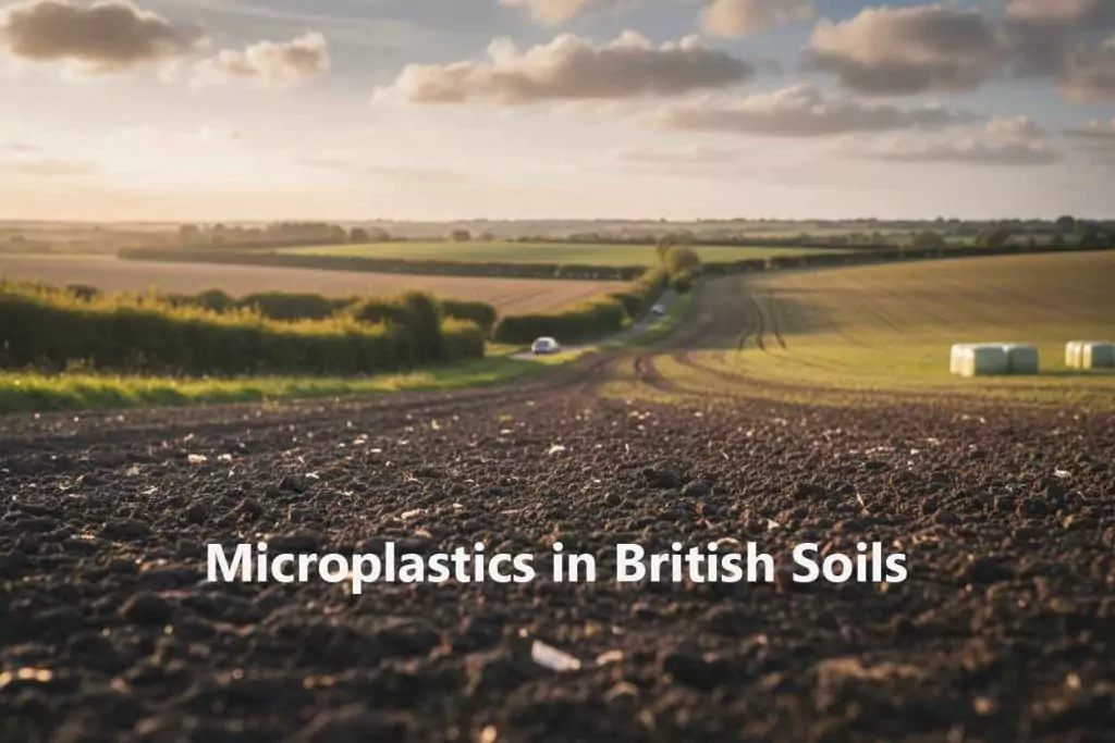 Microplastics in British Soils
