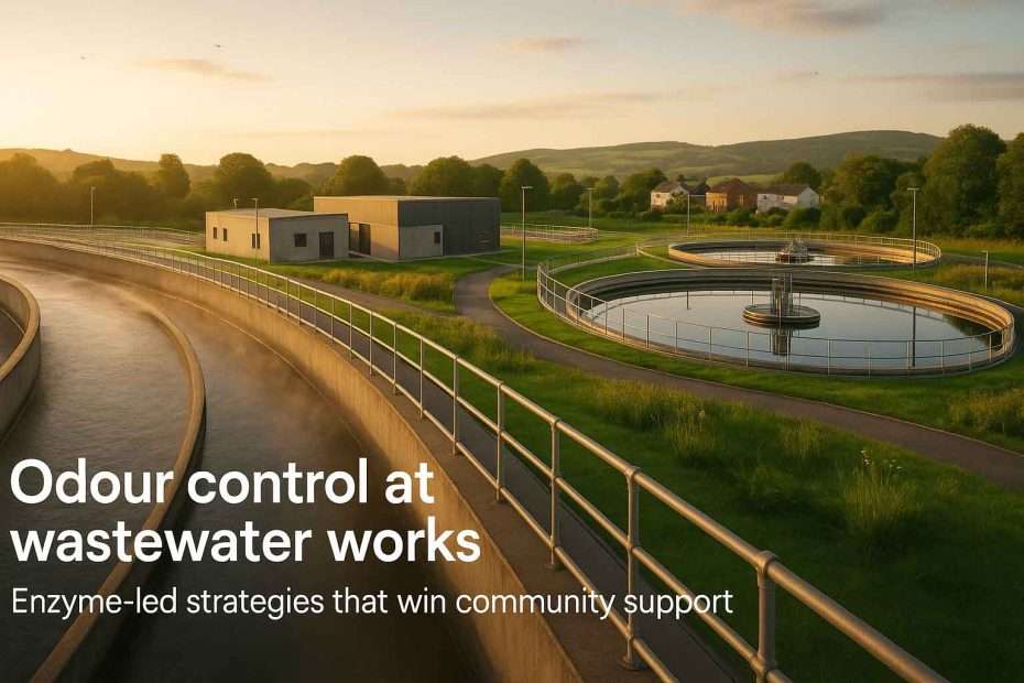Odour control at wastewater works