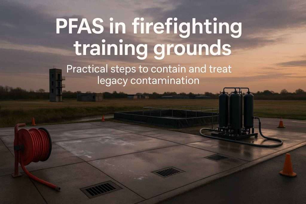 PFAS in firefighting training grounds