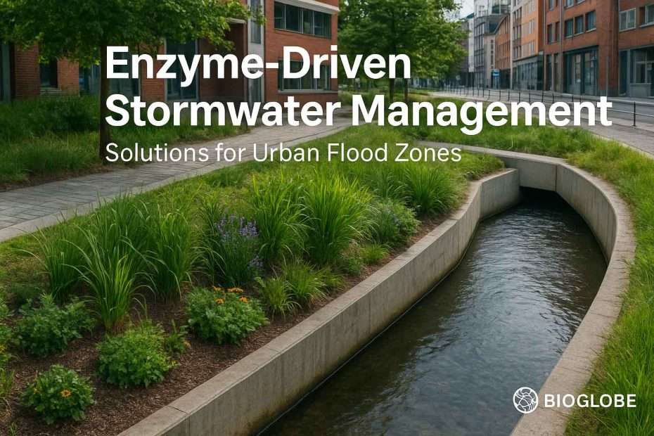 Enzyme Driven Stormwater Management