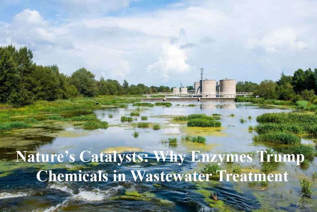 Nature’s Catalysts: Why Enzymes Trump Chemicals in Wastewater Treatment