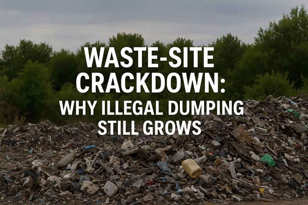 Waste-Site Crackdown: Why Illegal Dumping Still Grows
