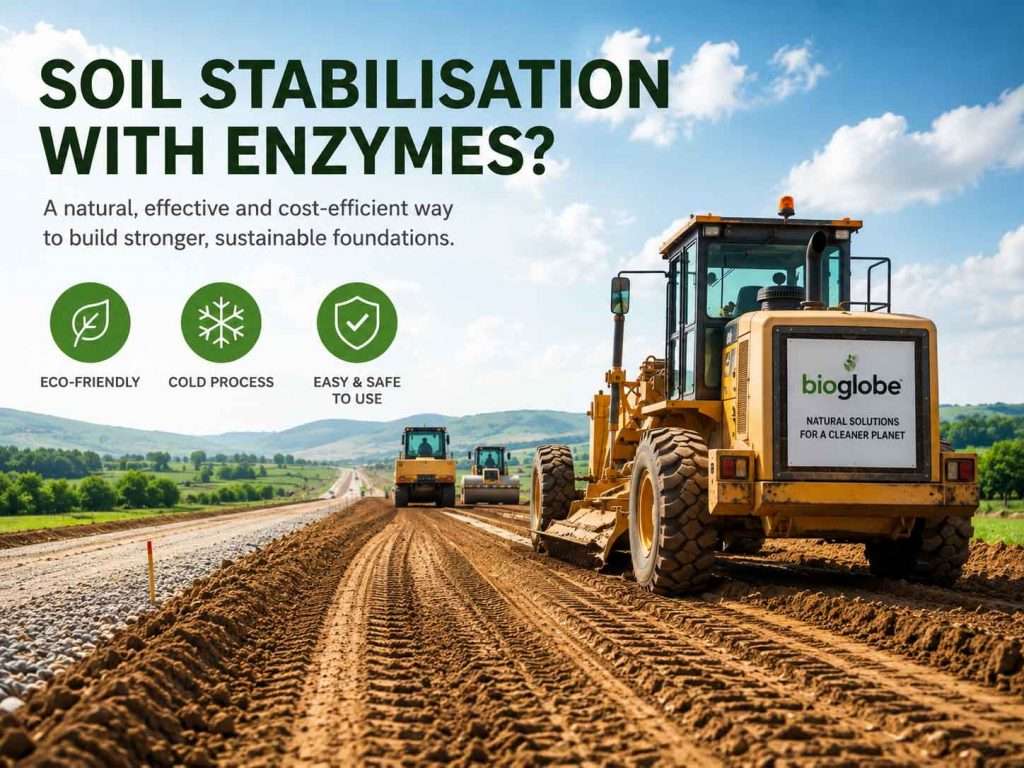 Soil Stabilisation with Enzymes